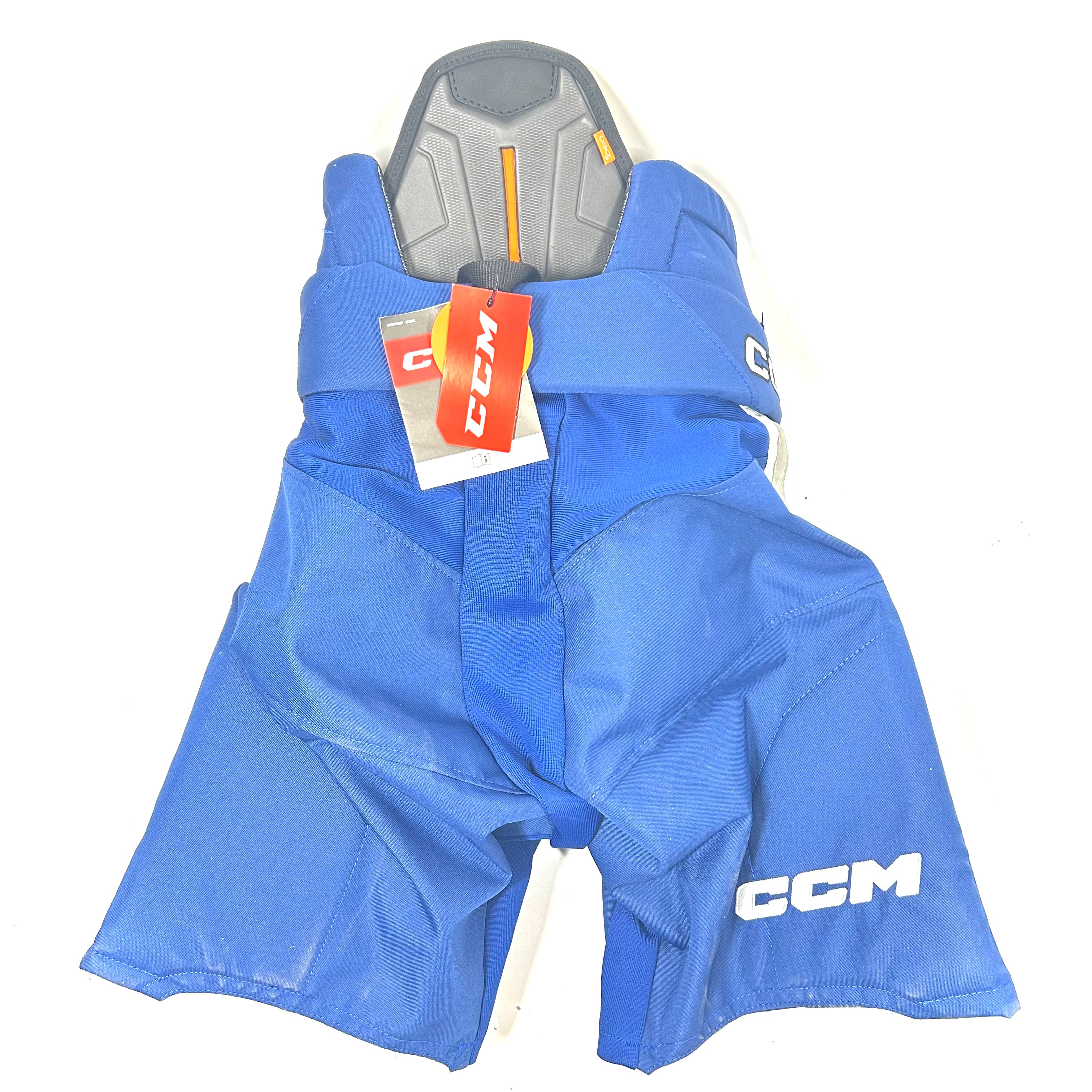 CCM HPTK - Pantalon de hockey Pro Stock (bleu/blanc/gris)